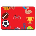 sports Emoji Large Doormat