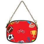 sports Emoji Chain Purse (One Side)