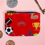 sports Emoji Mini Coin Purse