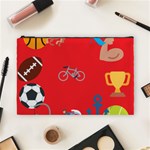 sports Emoji Cosmetic Bag (Large)