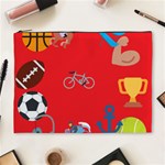 sports Emoji Cosmetic Bag (XL)