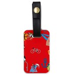 sports Emoji Luggage Tag (one side)