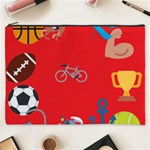 sports Emoji Cosmetic Bag (XXXL)