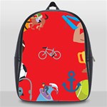 sports Emoji School Bag (XL)