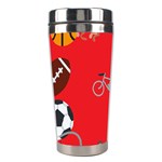 sports Emoji Stainless Steel Travel Tumbler