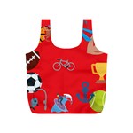 sports Emoji Full Print Recycle Bag (S)