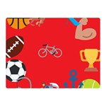 sports Emoji Double Sided Flano Blanket (Mini)