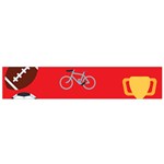 sports Emoji Flano Scarf (Small)