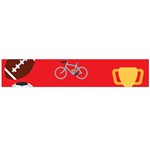 sports Emoji Flano Scarf (Large)