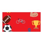 sports Emoji Satin Wrap