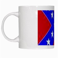 rebel White Mug from ArtsNow.com Left