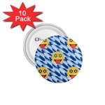 chanukkah hanukkah Emoji 1.75  Button (10 pack) 