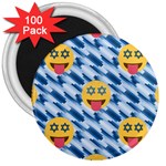 chanukkah hanukkah Emoji 3  Magnet (100 pack)