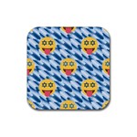 chanukkah hanukkah Emoji Rubber Coaster (Square)