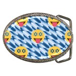 chanukkah hanukkah Emoji Belt Buckle