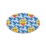 chanukkah hanukkah Emoji Sticker (Oval)