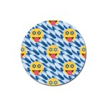 chanukkah hanukkah Emoji Magnet 3  (Round)