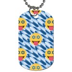 chanukkah hanukkah Emoji Dog Tag (One Side)