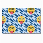 chanukkah hanukkah Emoji Postcard 4  x 6 