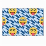 chanukkah hanukkah Emoji Postcard 5  x 7 