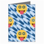 chanukkah hanukkah Emoji Greeting Card