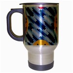 chanukkah hanukkah Emoji Travel Mug (Silver Gray)