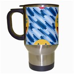 chanukkah hanukkah Emoji Travel Mug (White)