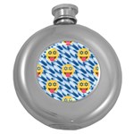 chanukkah hanukkah Emoji Hip Flask (5 oz)