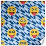 chanukkah hanukkah Emoji Canvas 12  x 12 