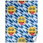 chanukkah hanukkah Emoji Canvas 12  x 16 