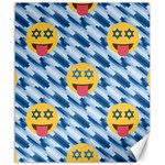 chanukkah hanukkah Emoji Canvas 20  x 24 