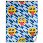 chanukkah hanukkah Emoji Canvas 36  x 48 