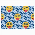 chanukkah hanukkah Emoji Large Glasses Cloth