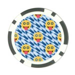 chanukkah hanukkah Emoji Poker Chip Card Guard