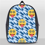 chanukkah hanukkah Emoji School Bag (Large)