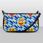 chanukkah hanukkah Emoji Shoulder Clutch Bag