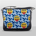 chanukkah hanukkah Emoji Messenger Bag