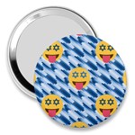 chanukkah hanukkah Emoji 3  Handbag Mirror