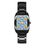 chanukkah hanukkah Emoji Stainless Steel Barrel Watch