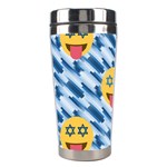 chanukkah hanukkah Emoji Stainless Steel Travel Tumbler