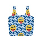 chanukkah hanukkah Emoji Full Print Recycle Bag (S)