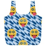 chanukkah hanukkah Emoji Full Print Recycle Bag (XL)