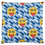 chanukkah hanukkah Emoji Standard Flano Cushion Case (One Side)