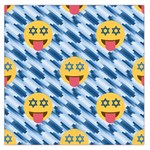 chanukkah hanukkah Emoji Large Satin Scarf (Square)