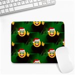 santa Emoji Christmas Small Mousepad