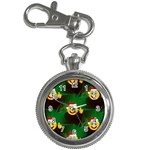 santa Emoji Christmas Key Chain Watch