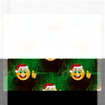 santa Emoji Christmas Jigsaw Puzzle (Rectangular)