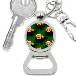 santa Emoji Christmas Bottle Opener Key Chain