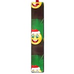 santa Emoji Christmas Large Book Mark