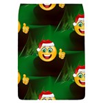 santa Emoji Christmas Removable Flap Cover (S)